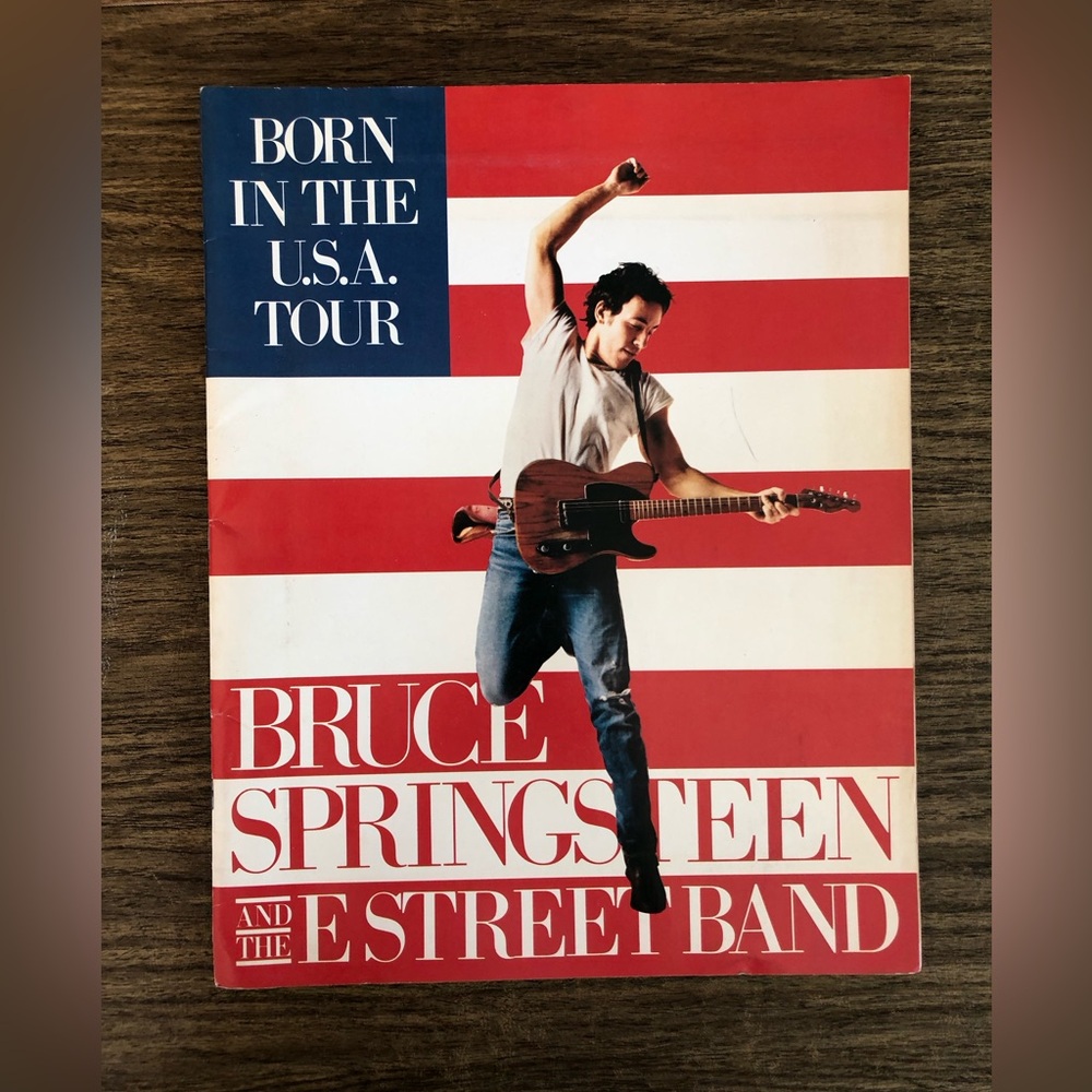 Bruce Springsteen and the E Street Band -
Born in the U.S.A. Tour Book